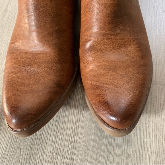 Seven 7 Brand Bandera Booties Ankle Boots  Size 9.5 EUC Brown - Picture 3 of 9